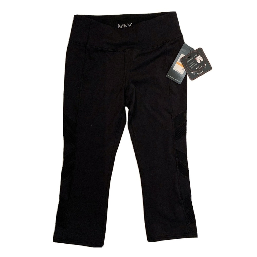 🛍 NWT Marc New York Mesh Panel Cropped Leggings